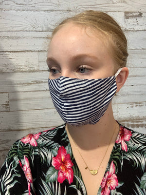 Open image in slideshow, Triple Layer Reusable Face Mask
